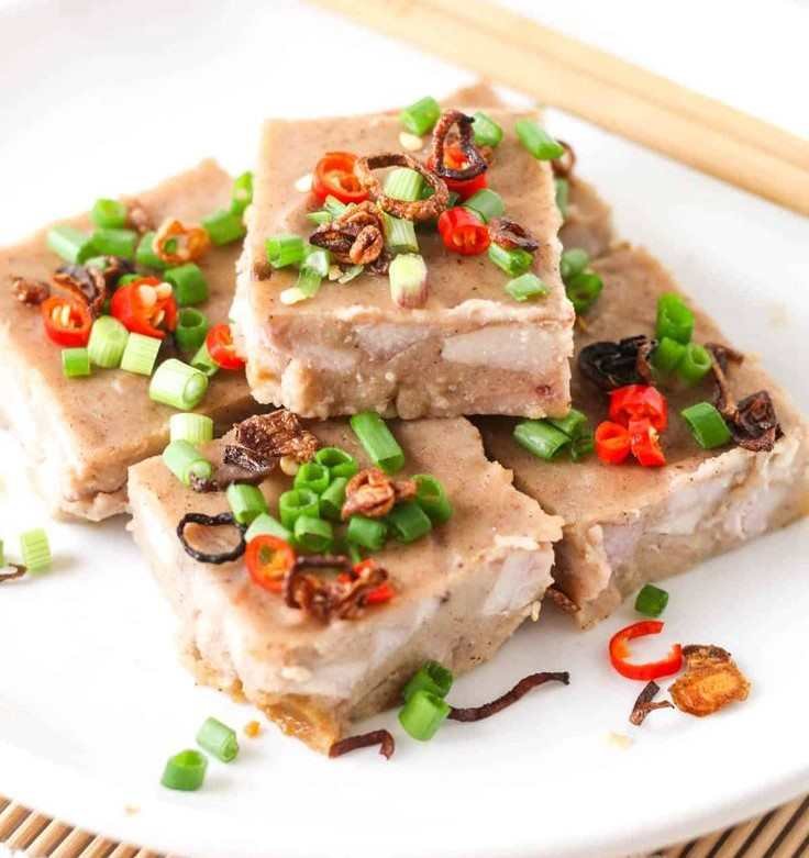 Steamed Yam/Taro Savoury Cake